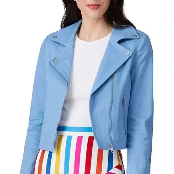 Color Me Courtney Dennis Biker Jacket 2 - Picture 11 of 11